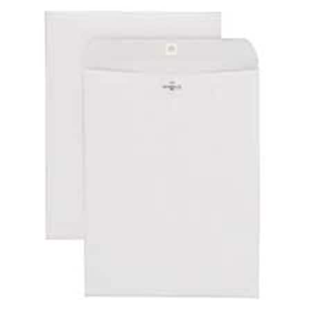 WORKSTATIONPRO Gummed Clasp Envelope- 28Lb- 10in.x13in.- Gray TH2655321